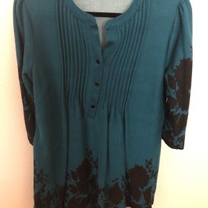 🍀Teal tunic